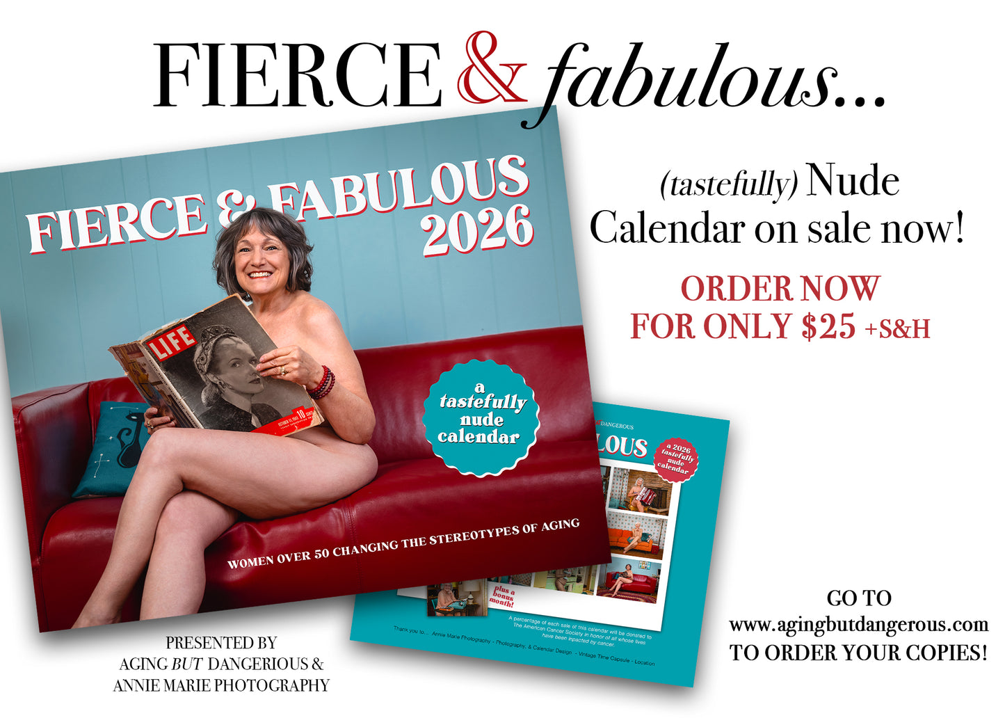 2026 Fierce & Fabulous Calendar