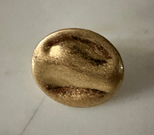 Brushed Gold Color Adjustible Ring